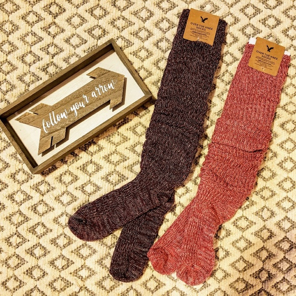 American Eagle Outfitters Accessories - American Eagle - 2 Pairs of Over The Boot Socks